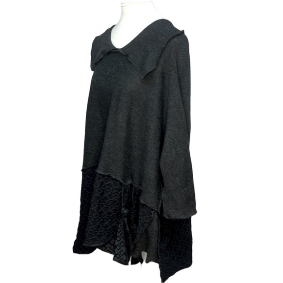 Prisa Collection Mixed Media Sweater - Picture 2 of 5